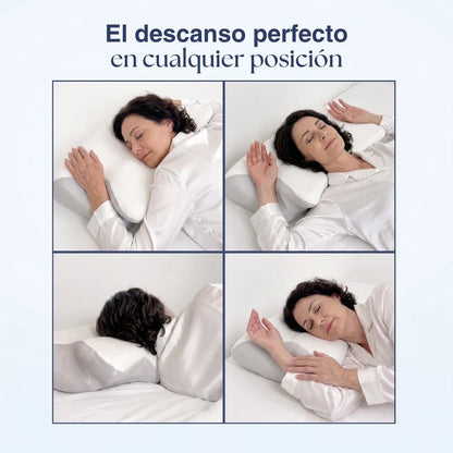 OrthoSleep - Almohada cervical viscoelástica Duerme mejor. Despierta sin dolor 🌟